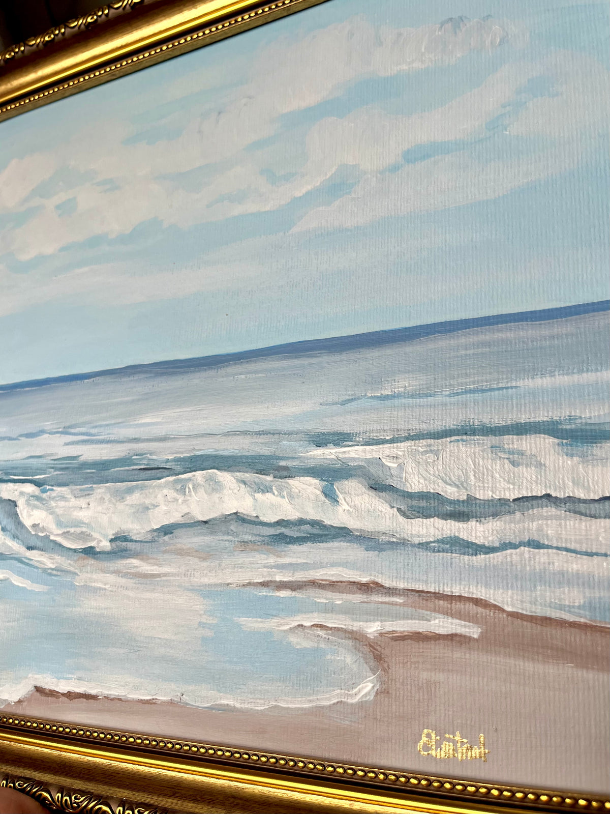 Ocean Blue - Original Coastal Beach Artwork