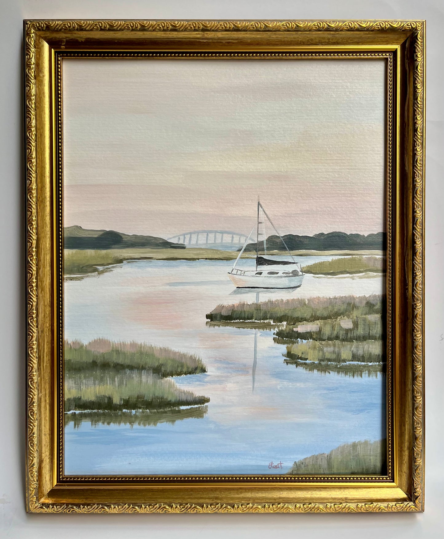 Southern Tidelands 11x14" Original.
