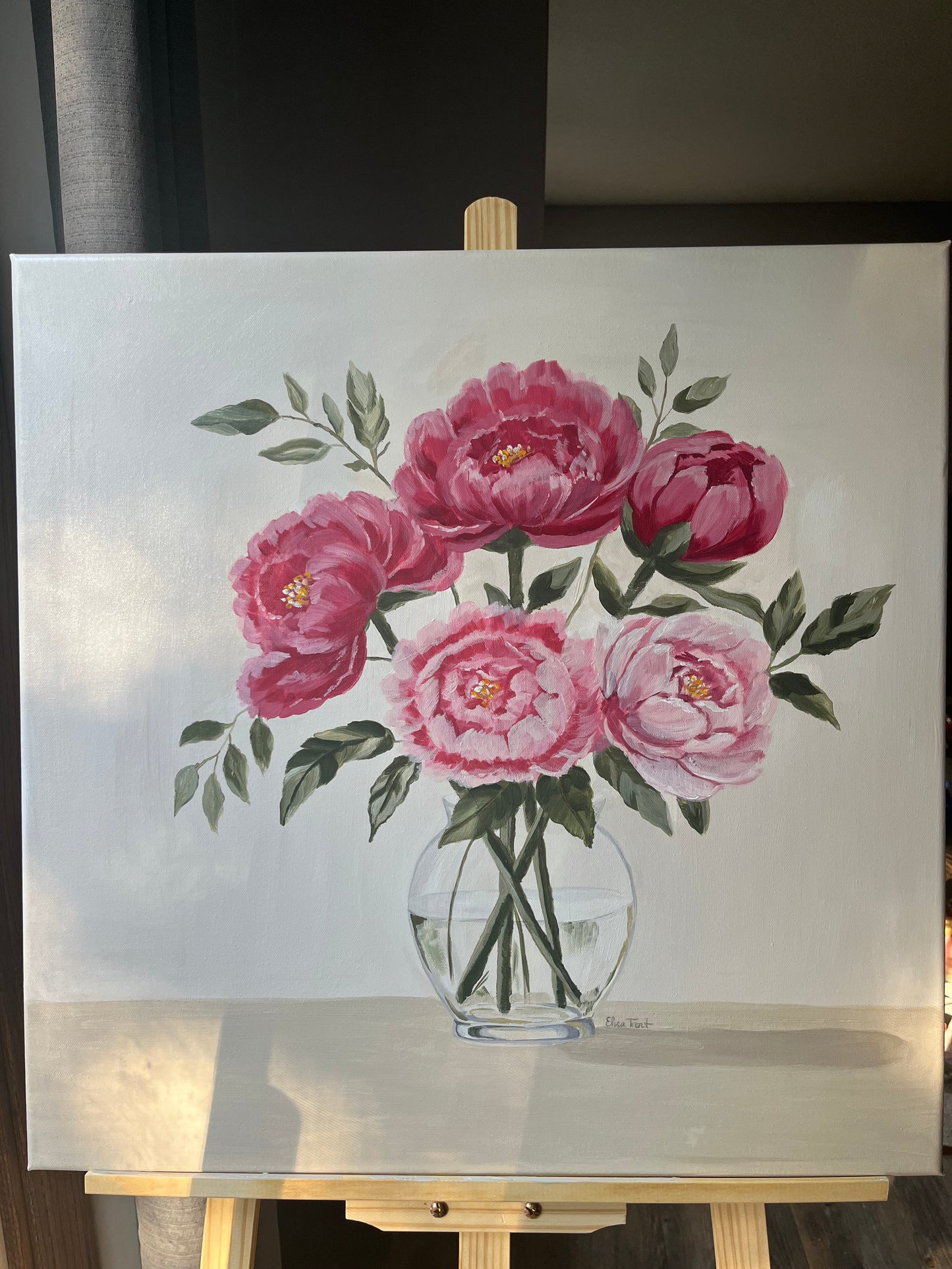 Raspberry Pink Peonies - Fine Art Prints