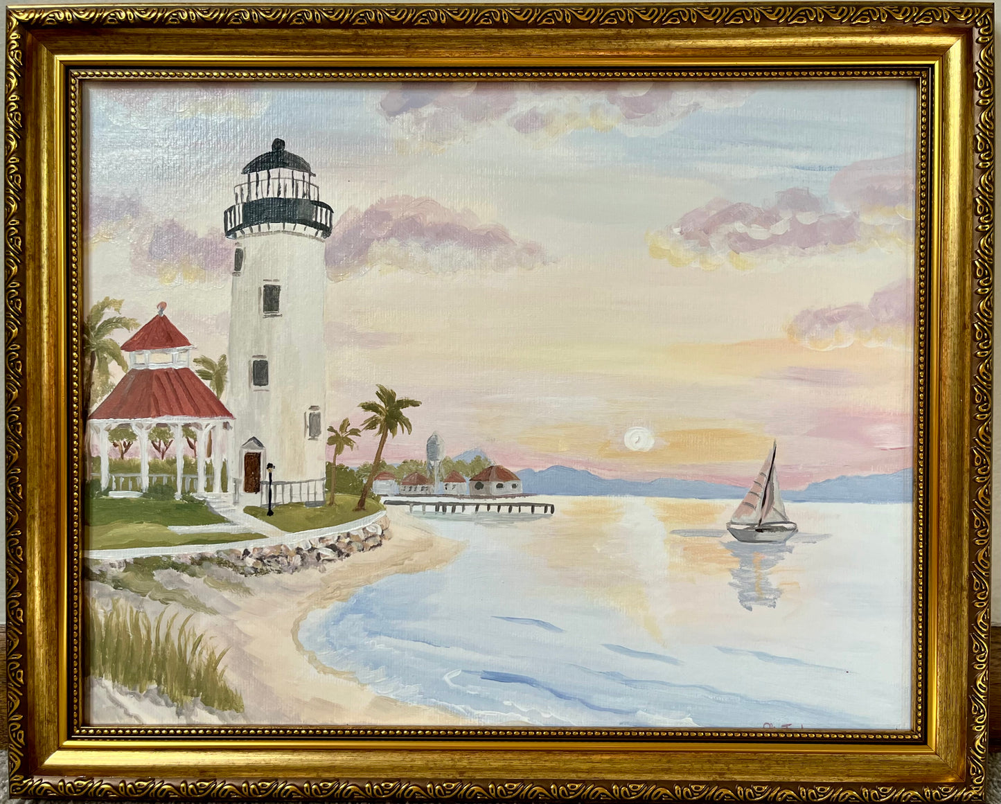 Original Gulf Coast Painting 11x14