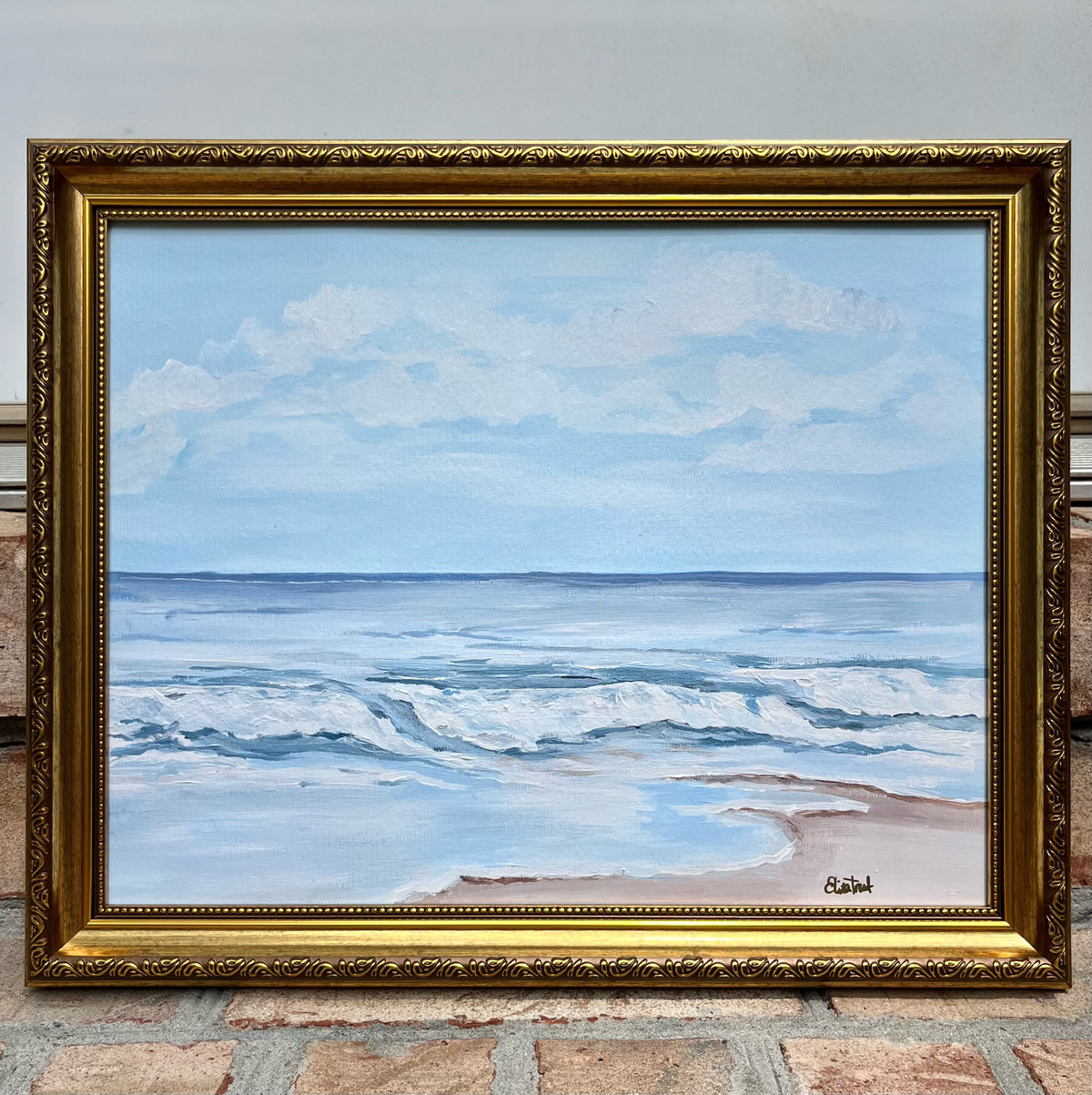 Ocean Blue - Original Coastal Beach Artwork