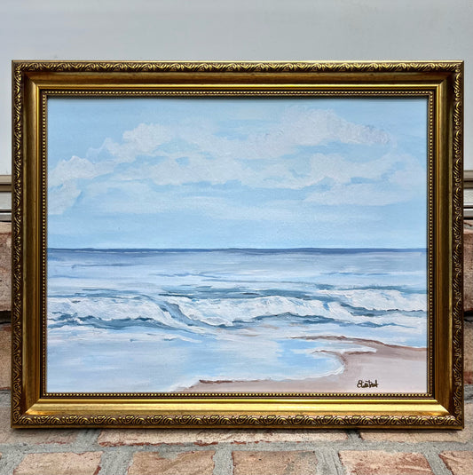 Ocean Blue - Original Coastal Beach Artwork