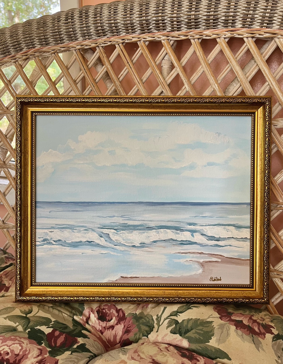 Ocean Blue - Original Coastal Beach Artwork