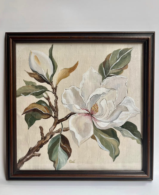 Magnolia On Linen